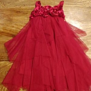 Gorgeous Red Silky Dress